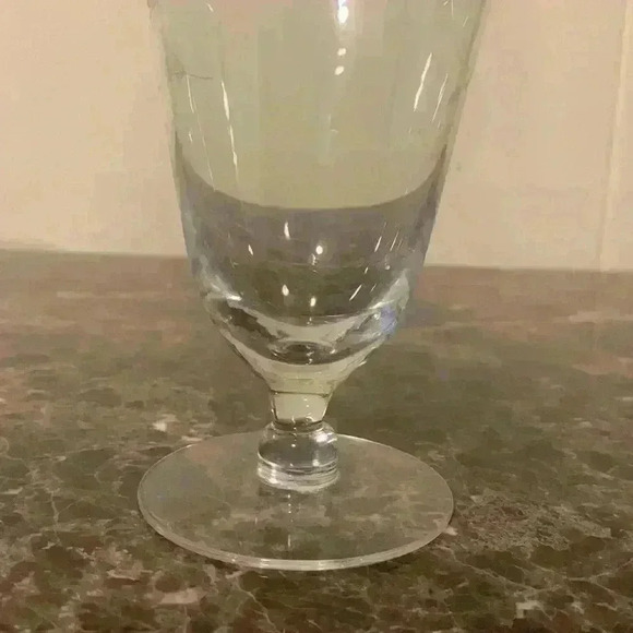 3 Vintage Iced Tea Crystal Glasses By George Borgfeldt...Pattern "Lynn" - Picture 3 of 8